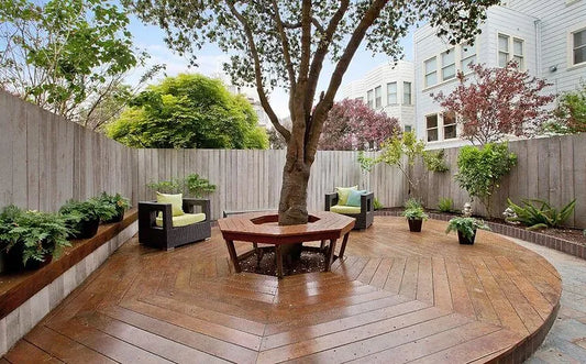 How to build a Deck Around a Tree