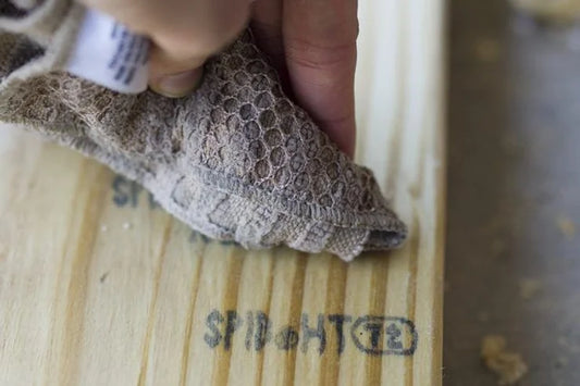 How to Remove Ink Stamps from Pressure Treated Lumber