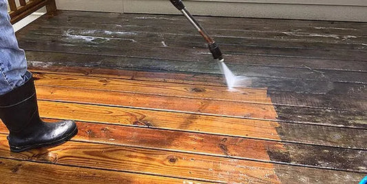 How to Pressure Wash a Deck